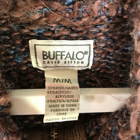 Buffalo David Bitton Cozy Front zip sweater - Picture 8 of 8